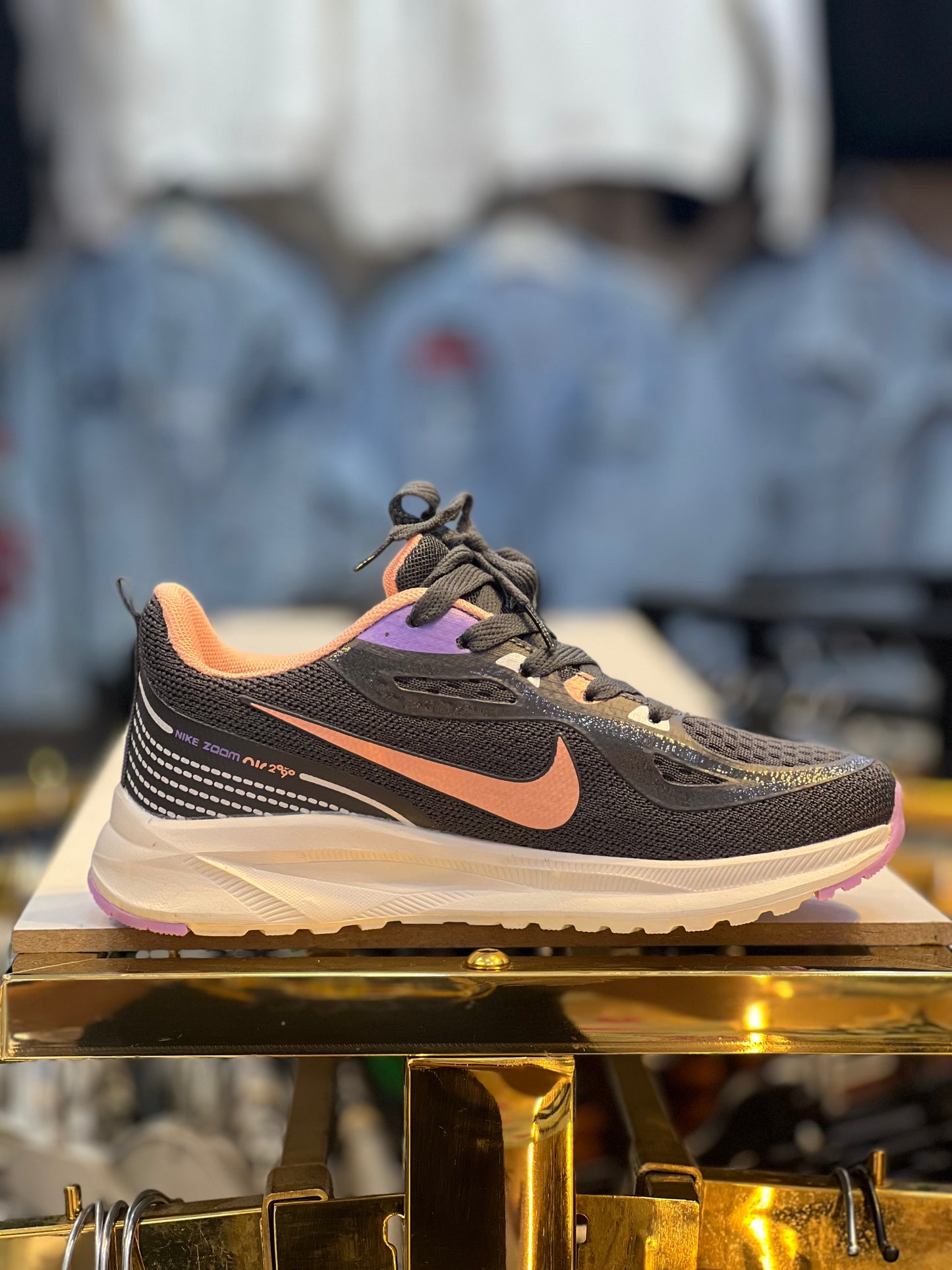 Nike zoom rose et gris souris