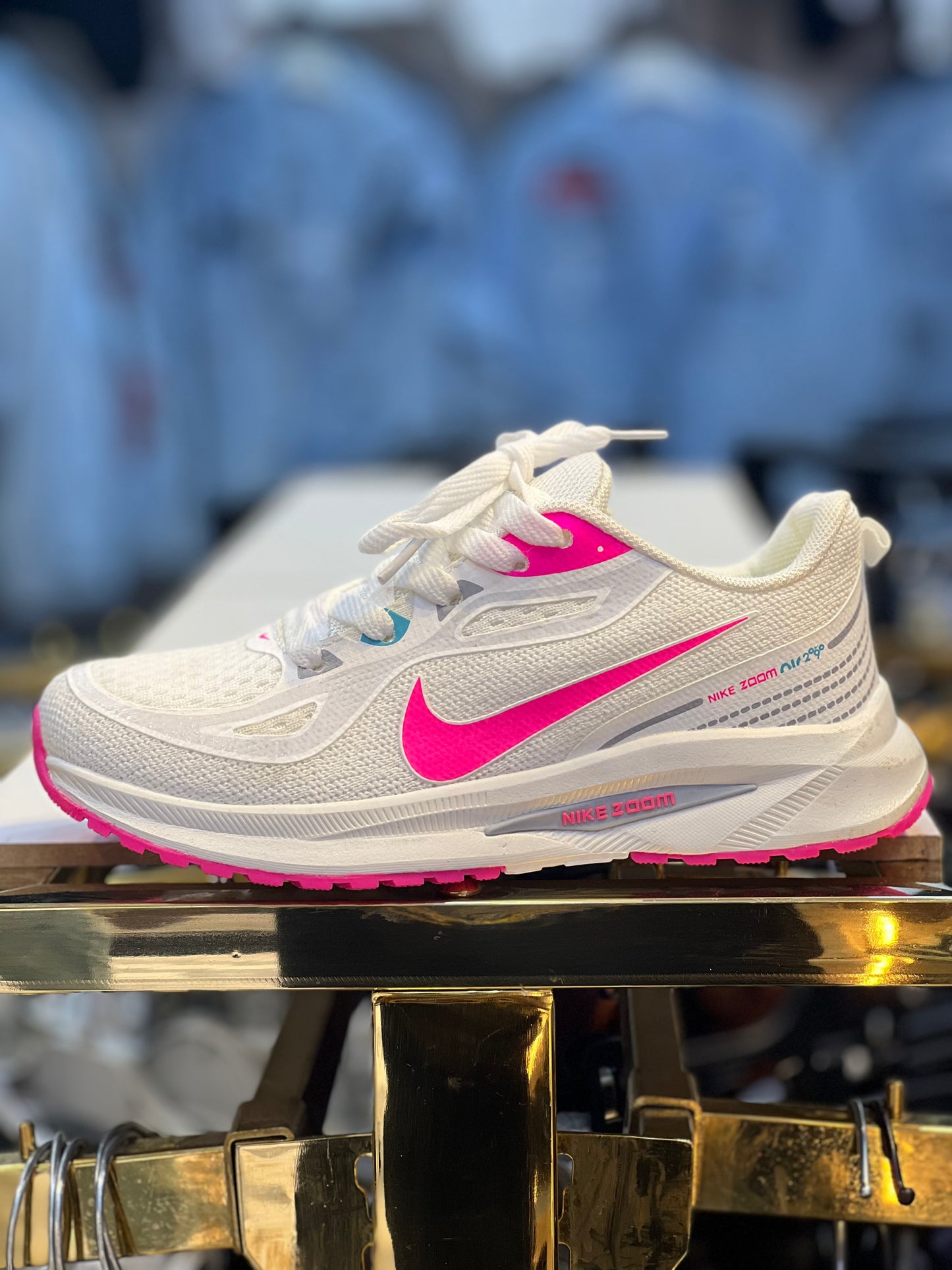 Nike zoom rose et gris souris