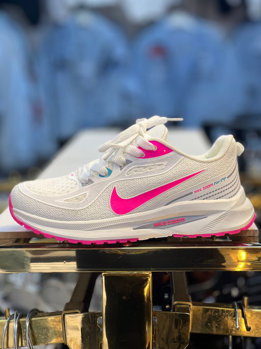 Nike zoom blanc rose 2