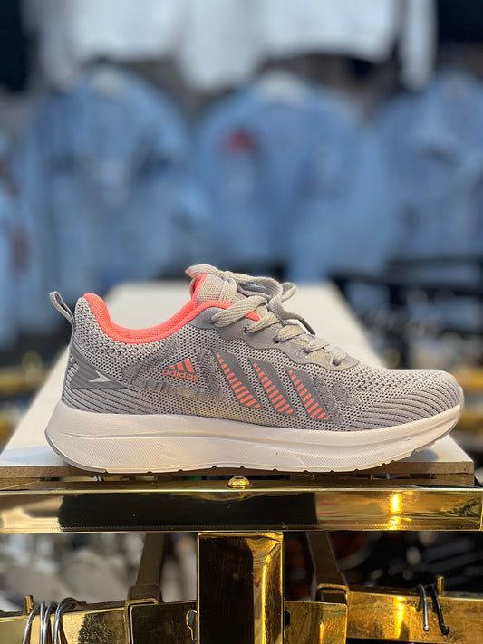 ADIDAS SILVER ORANGE