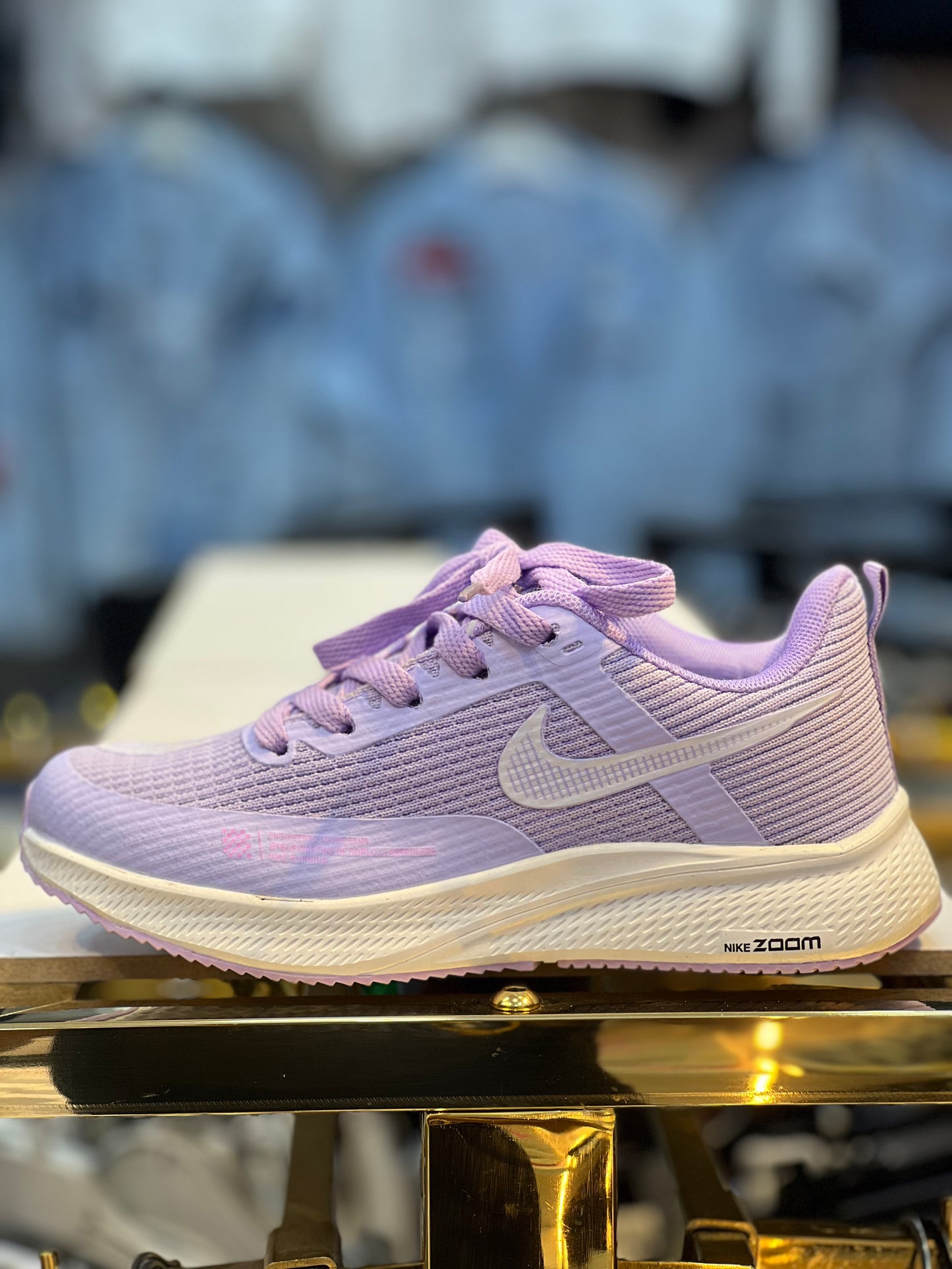 NIKE ZOOM  black   purple