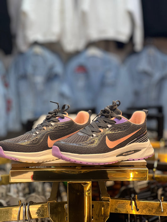 Nike zoom rose et gris souris