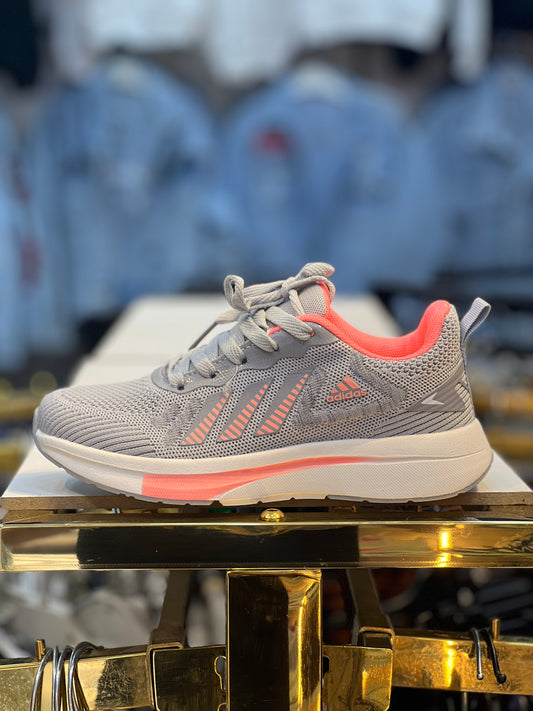 ADIDAS SILVER ORANGE